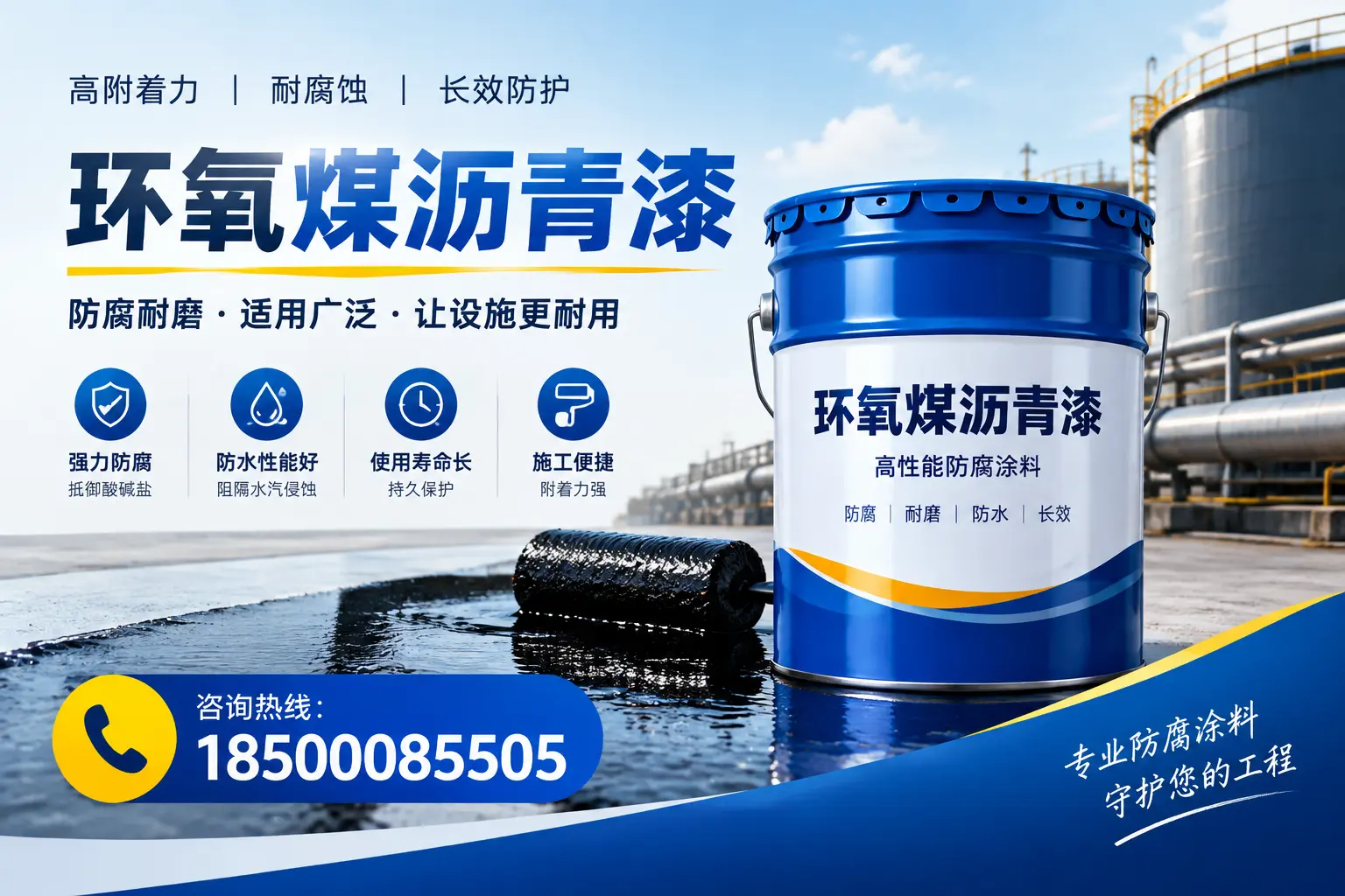 环氧煤沥青漆与其他涂料的对比分析，助力稷山企业决策